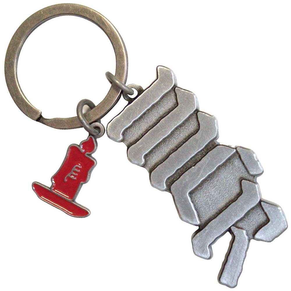 My Chemical Romance - MCR Logo Candle Charm Porte-clés - Couleur argent